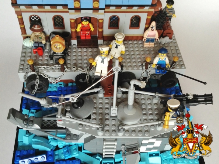 LEGO MOC - Submersibles - Погружение 1925.: - Вы мне всю рыбу распугаите!