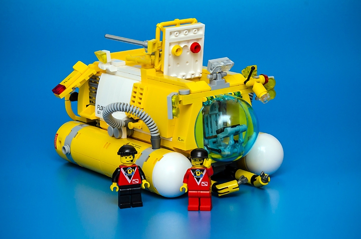 LEGO MOC - Submersibles - FLOUNDER EX-1: Экипаж