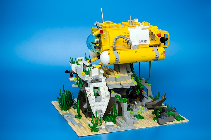 LEGO MOC - Submersibles - FLOUNDER EX-1