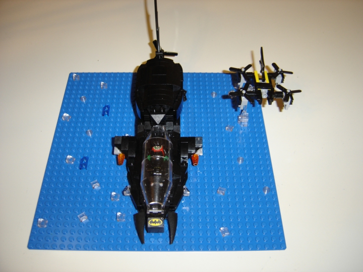 LEGO MOC - Submersibles - Подводная лодка Бэтмена: Вид сверху