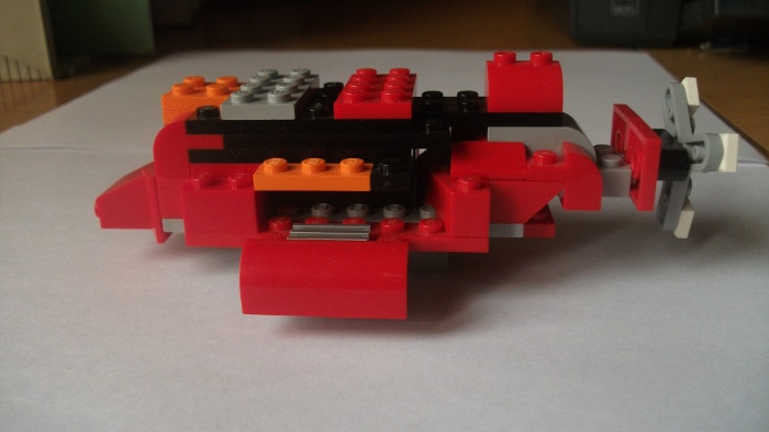 LEGO MOC - Submersibles - Моя подводная лодка: Вид сбоку