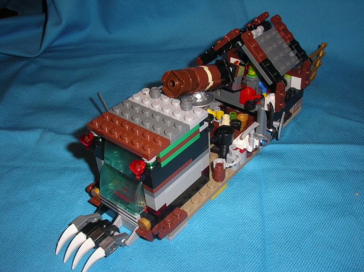 LEGO MOC - Submersibles - Пвпл-первая военная подводная лодка: Подлодка.