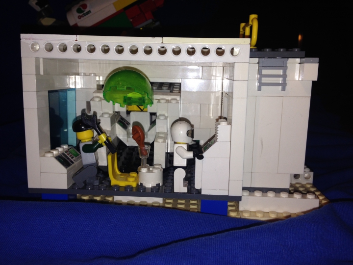LEGO MOC - Submersibles - Школа навигации батискафов (2050г.): Я недоволен твоим вождением батискафа юный падован.