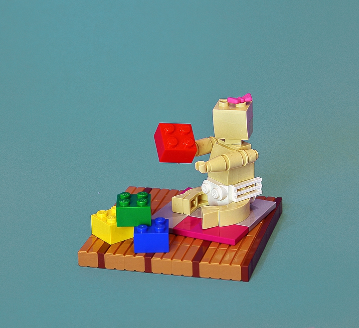 LEGO MOC - Battle of the Masters 'In cube' - I'm not a master, I'm just learning!