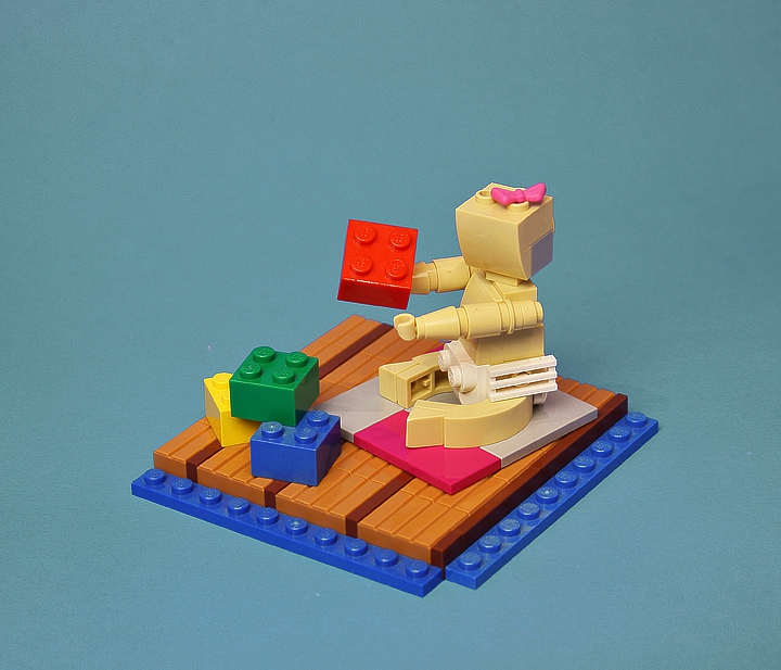 LEGO MOC - Battle of the Masters 'In cube' - I'm not a master, I'm just learning!