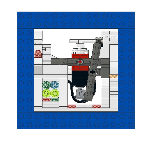LEGO MOC - Battle of the Masters 'In cube' - Cosmonaut Training Centre: Техническое фото 1 - профиль