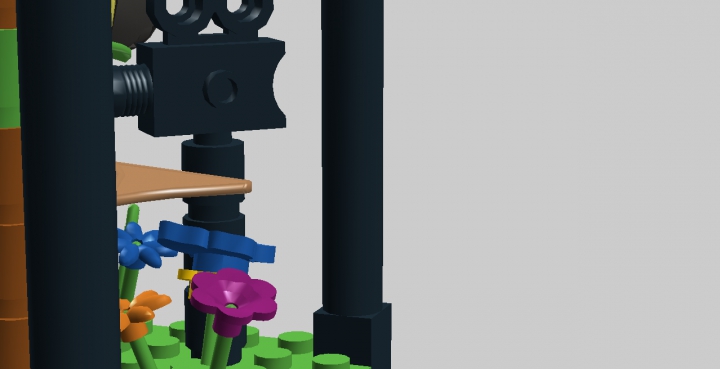 LEGO MOC - Battle of the Masters 'In cube' - КИНОСТУДИЯ: В траве растут настоящие цветы.