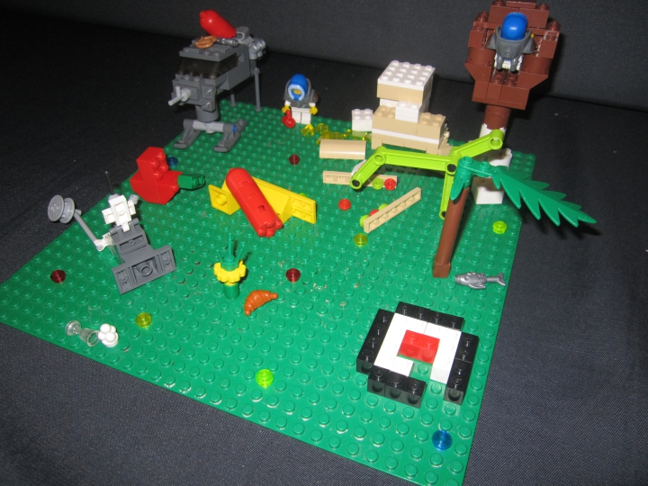 LEGO MOC - Инопланетная жизнь - Mealon-43: Как вы думаете, почему прекратили исследование этой планеты?