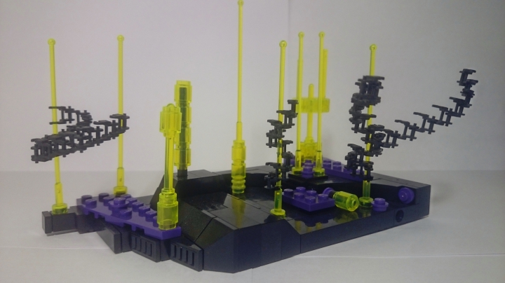 LEGO MOC - Инопланетная жизнь - Darkosphere: На данном фото мы можем увидеть часть планеты без фигурок