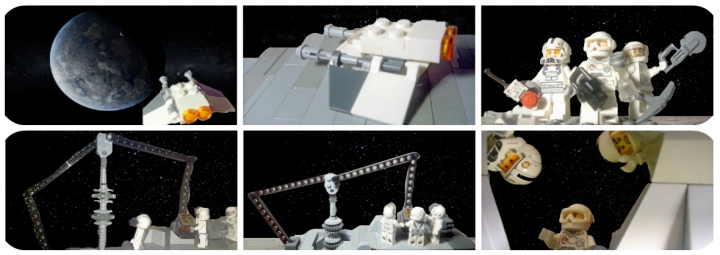 LEGO MOC - Инопланетная жизнь - Underworld-2368: Вступительный комикс