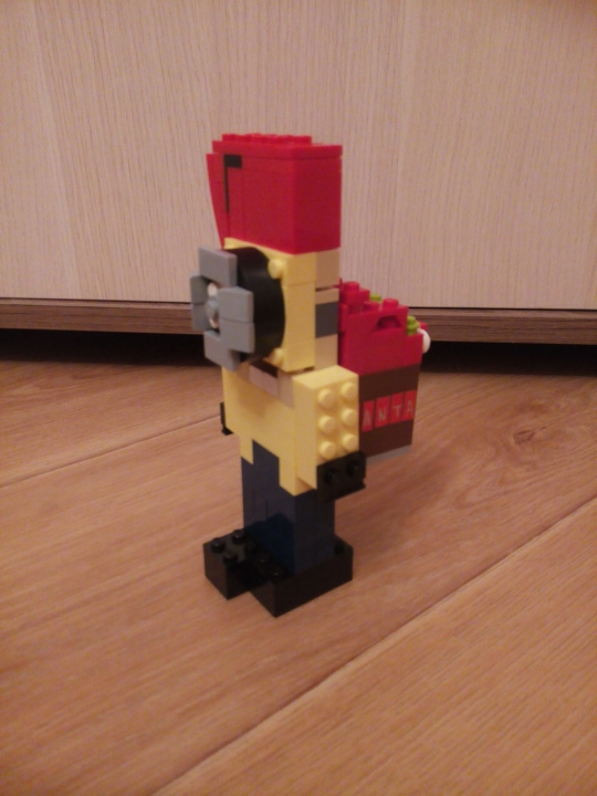 LEGO MOC - New Year's Brick 2016 - Новогодний миньон