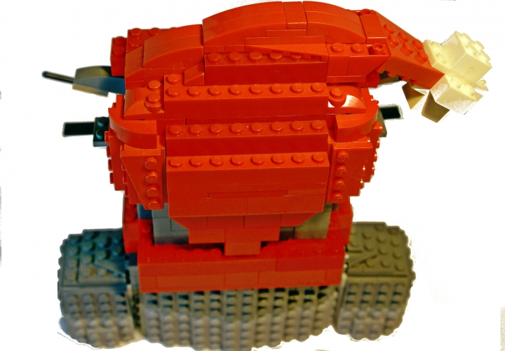 LEGO MOC - New Year's Brick 2016 - Кот Матроскин: новонодняя шапка