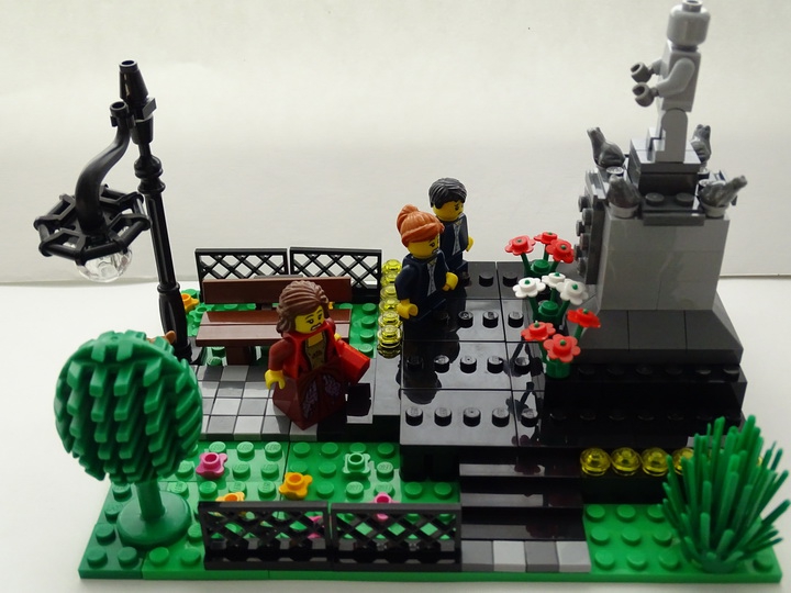 LEGO MOC - Joy and Sadness of Great Victory - Трагедия и скорбь Великой Победы