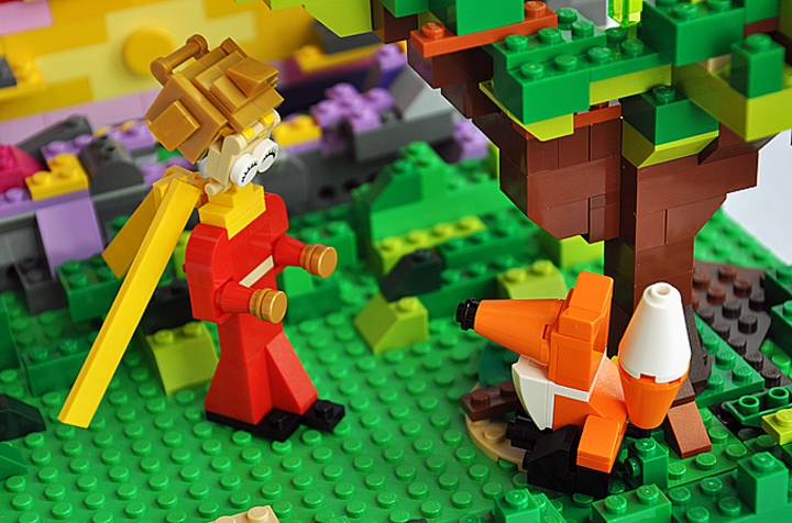 LEGO MOC - Russian Tales' Wonders - Please, tame me!