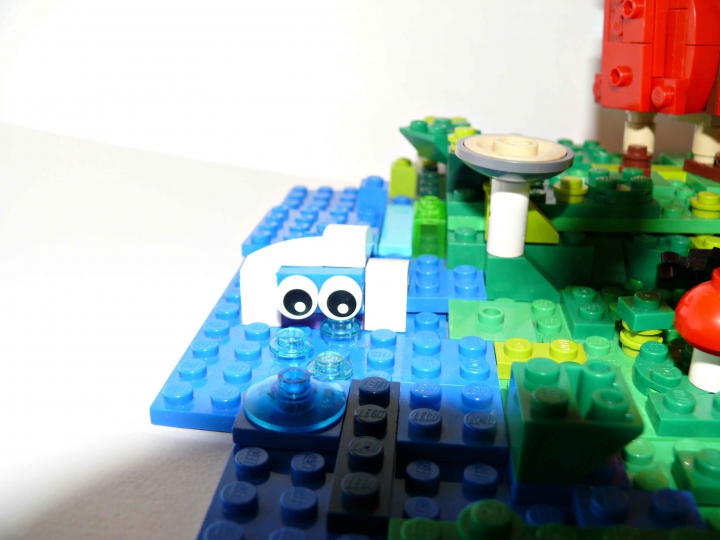 LEGO MOC - Russian Tales' Wonders - Баба-Яга ( к сказке 'Царевна-Лягушка'): из речки показался Водяной