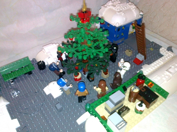 LEGO MOC - New Year's Brick 2017 - Новый год в star wars: Хоровод вокруг елки