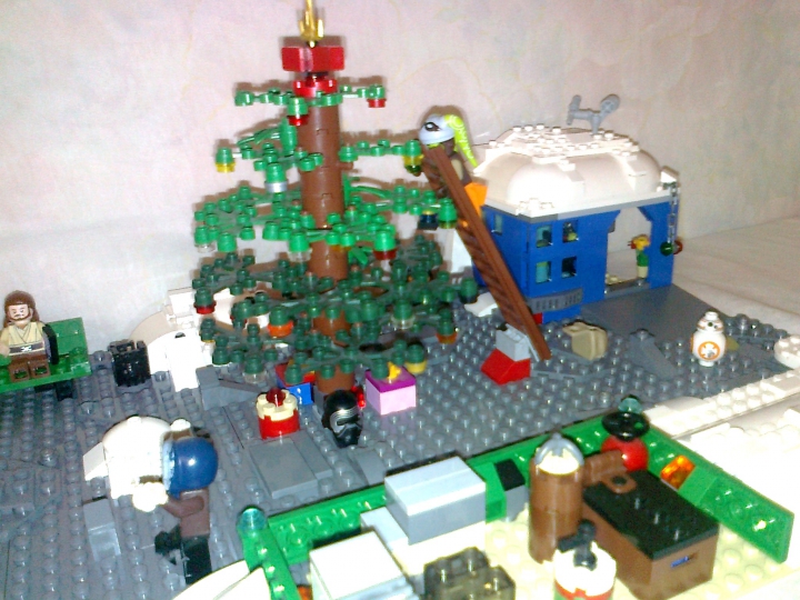 LEGO MOC - New Year's Brick 2017 - Новый год в star wars: Новогодняя елка