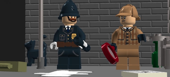 LEGO MOC - Detective Contest - Мрачный уголок