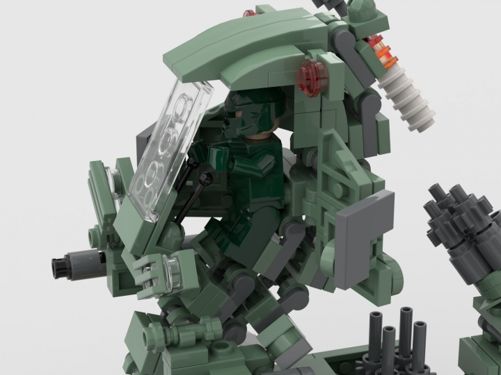 LEGO MOC - 16x16: Mech - Богомол