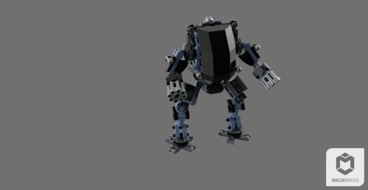 LEGO MOC - 16x16: Mech - Легкий боевой мех 'Триумф-5'