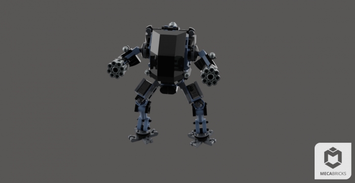 LEGO MOC - 16x16: Mech - Легкий боевой мех 'Триумф-5'