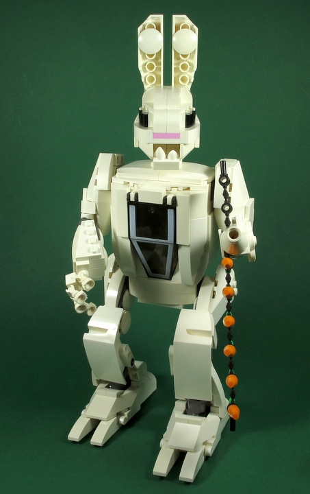 LEGO MOC - 16x16: Mech - Белый Кролик: Морковкомёт к бою готов!