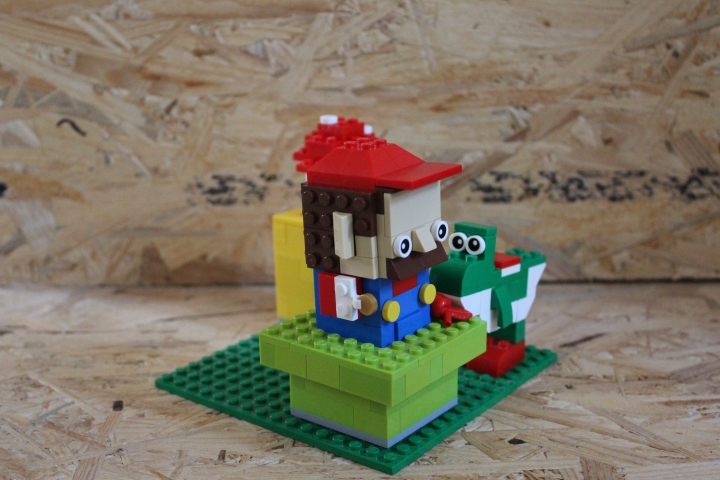 LEGO MOC - 16x16: Chibi - Марио: Все вместе