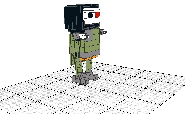 LEGO MOC - 16x16: Chibi - Faith