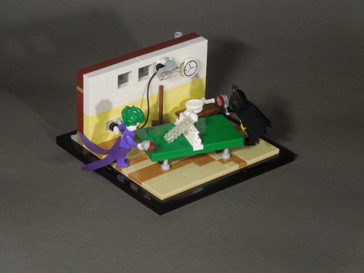 LEGO MOC - 16x16: Duel - Один из немногих веселых дней в Готеме