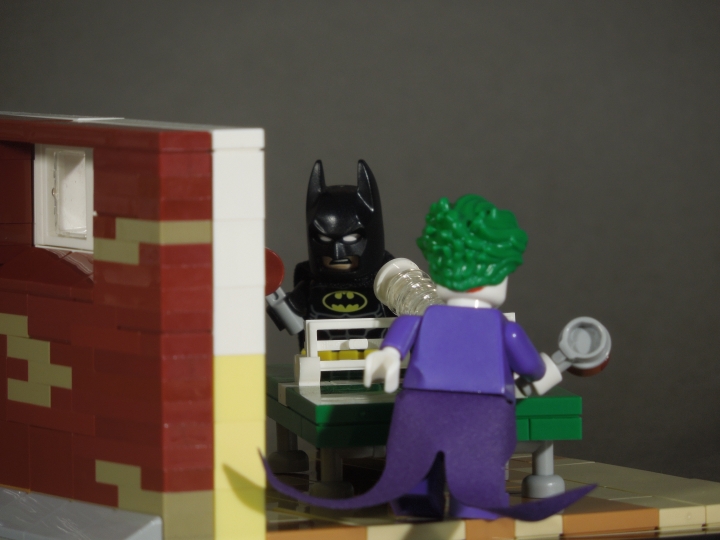 LEGO MOC - 16x16: Duel - Один из немногих веселых дней в Готеме
