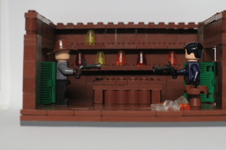LEGO MOC - 16x16: Duel - Дуэль в таверне : Добро пожаловать: Дуэль начинается .