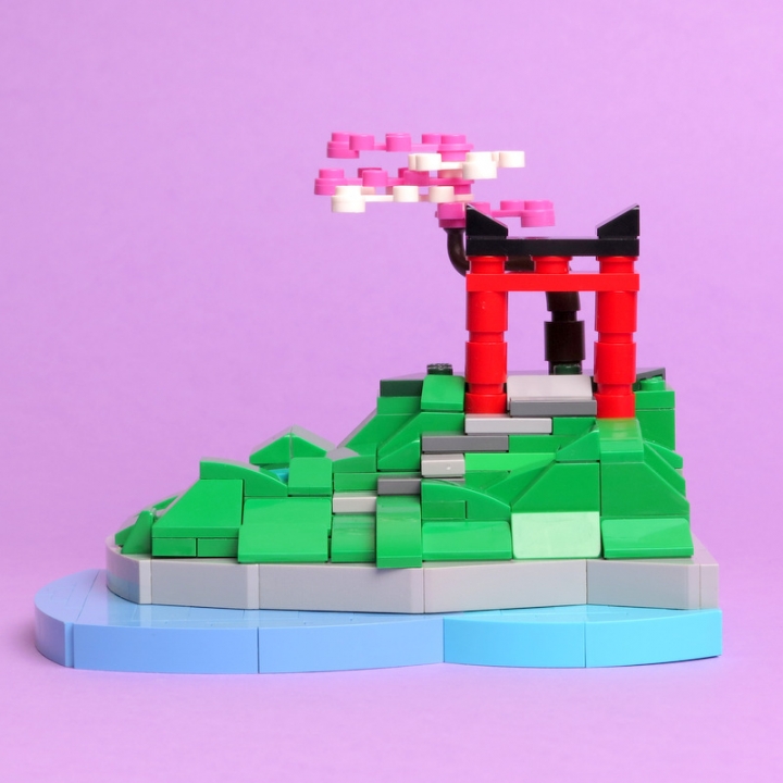 LEGO MOC - 16x16: Micro - Безмятежность