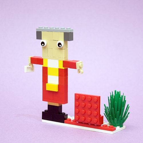 LEGO MOC - New Year's Brick 2020 - Щелкун: А здесь Щелкунчик снял свою шляпу
