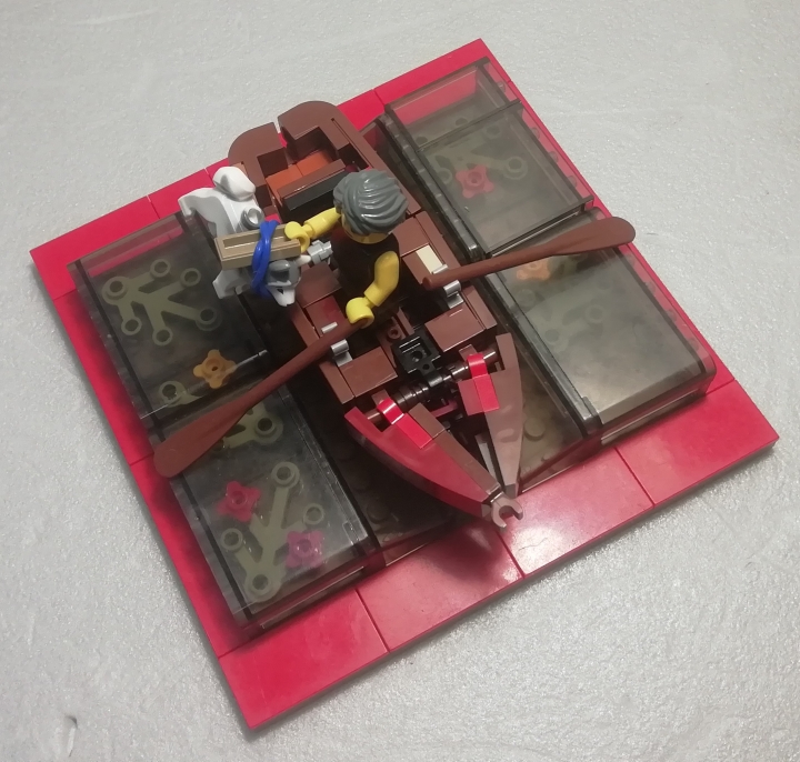 LEGO MOC - LEGO-конкурс 16x16: 'Иллюстрация' - Муму