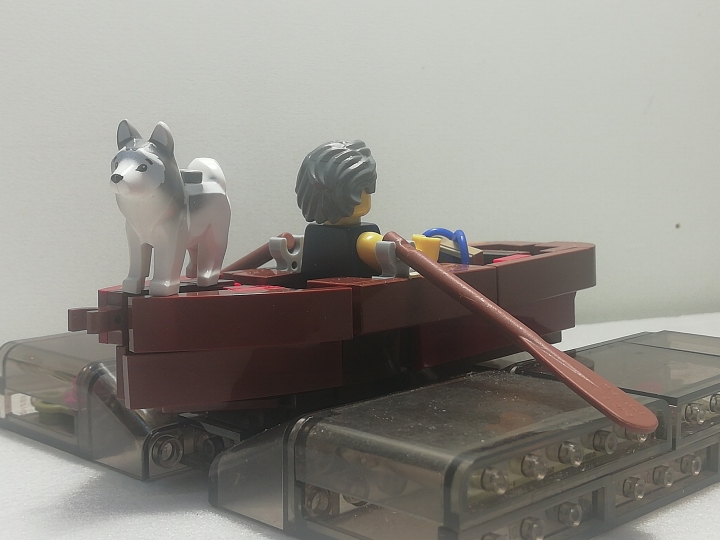 LEGO MOC - LEGO-конкурс 16x16: 'Иллюстрация' - Муму: Далее по сюжету книги