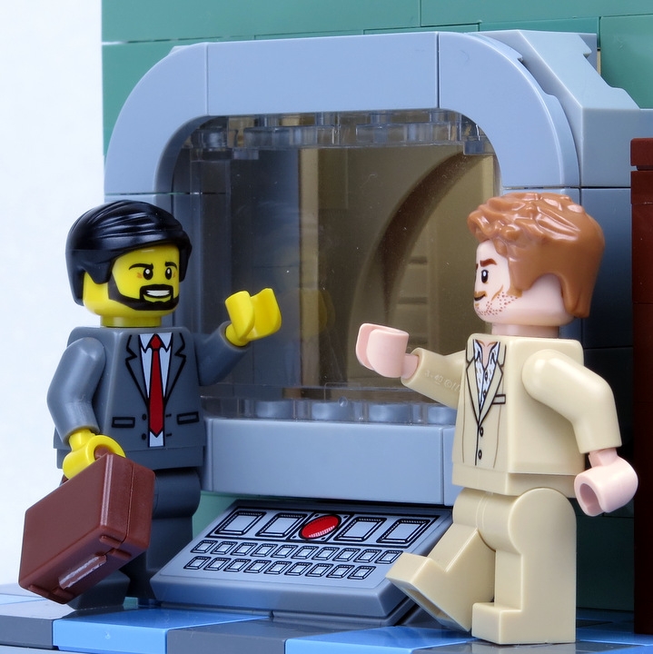 LEGO MOC - LEGO-конкурс 16x16: 'Иллюстрация' - Виктор Пелевин 'Принц ГосПлана': </center><br>- Ну и дела, Петя,</i> - сказал он, поднимаясь на ноги.<i> - Что же это такое?</i><br>