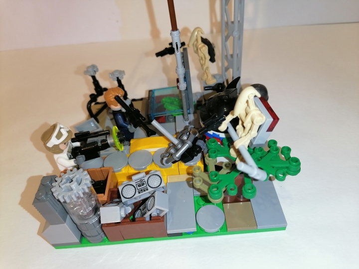LEGO MOC - LEGO-contest 16x16: 'Cyberpunk' - Будущее за прошлым