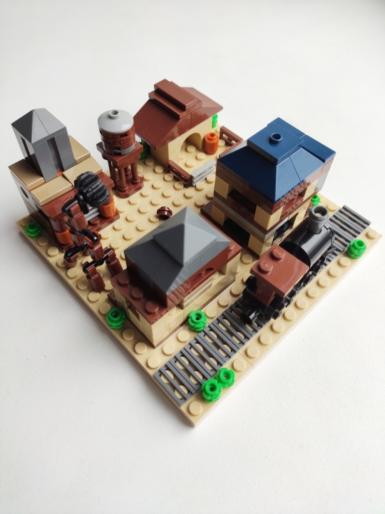 LEGO MOC - LEGO-contest 16x16: 'Western' - 1846г. Дикий Запад, какой он есть