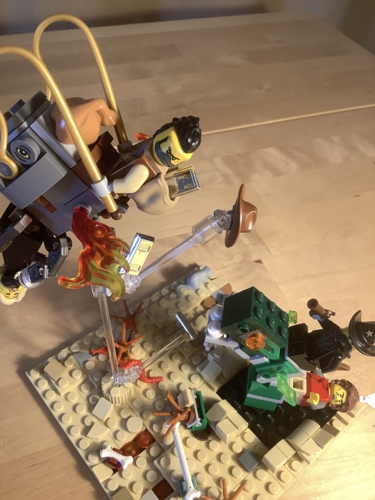 LEGO MOC - LEGO-contest 16x16: 'Western' - Погоня