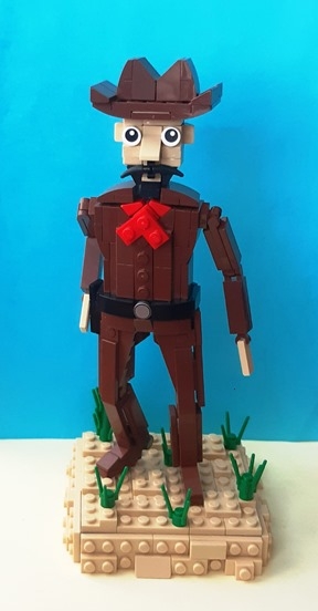 Bricker - LEGO MOC - Бравый Ковбой