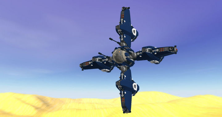 LEGO MOC - LEGO-конкурс 'Путь к звездам' - Истребитель «Фалкрум» / Starfighter «Fulcrum»