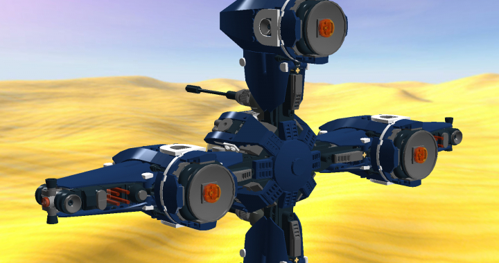 LEGO MOC - LEGO-конкурс 'Путь к звездам' - Истребитель «Фалкрум» / Starfighter «Fulcrum»