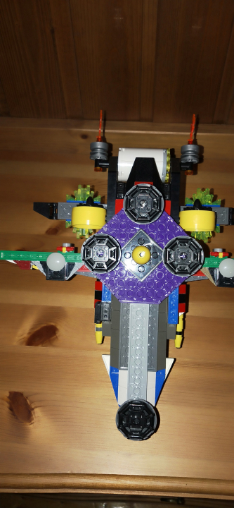 LEGO MOC - LEGO-конкурс 'Путь к звездам' - Insectoids-humanoids UFO Starfighter - 2000-x2