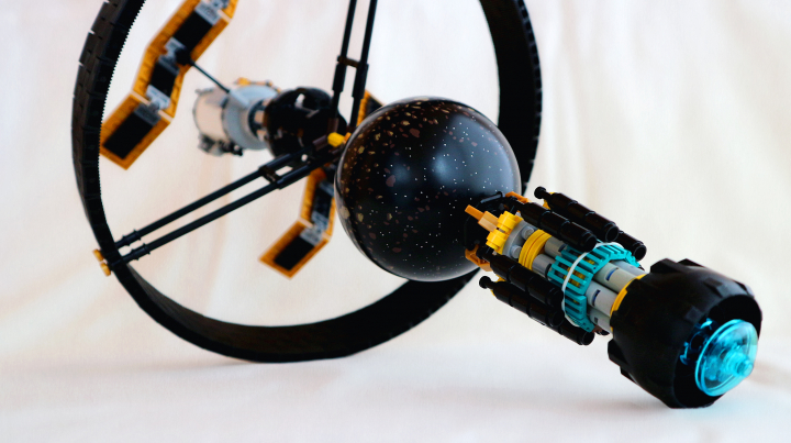 LEGO MOC - LEGO-конкурс 'Путь к звездам' - Легкий космический Искатель