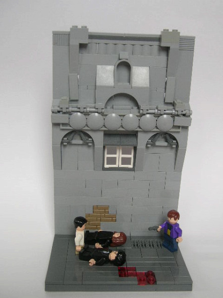 Crime Alley (Batman MOC)