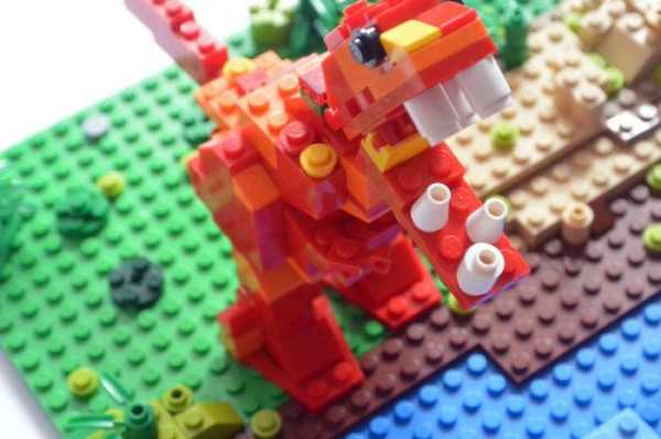 Тираннозавр РЕКС на берегу озера! 