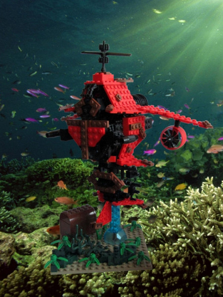 Подводный робот кладоискатель-торпедоносец MSDN "Ассемблер"