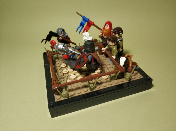 The duel of two masters