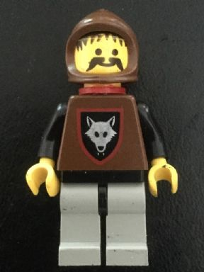 Lego ® Knights Figure Wolfpack 1 cas252 from 6086 6105 6038 6075 Castle