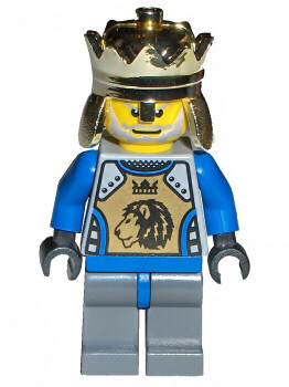 Lego Torso Castle Knights Kingdom II Lion with Crown Pattern King Mathias NEW